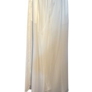 Chic Cream palazzos Pant